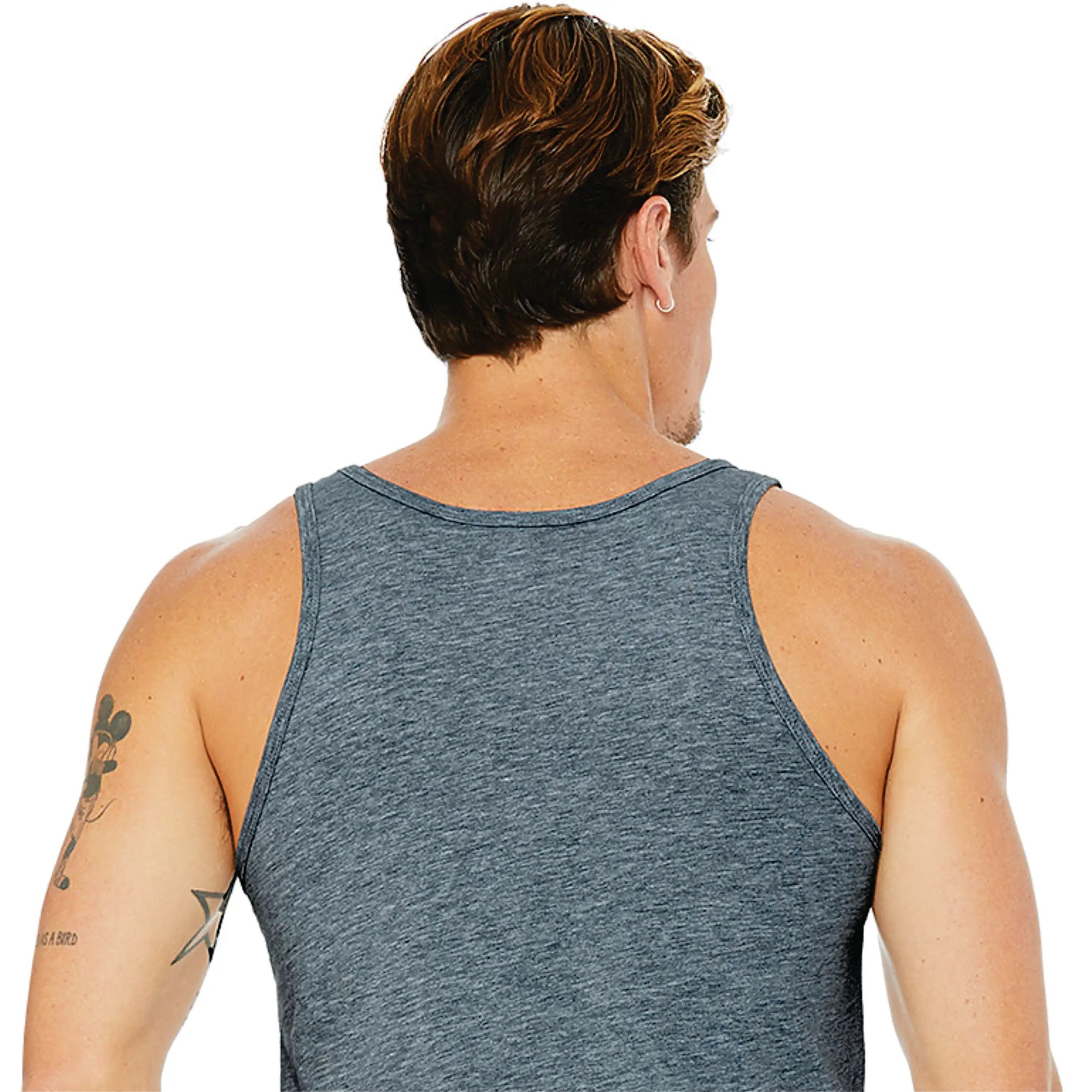 Mens Bodybuilding Stringer Tank Top Mesh Sleeveless Sweatshirt Fitness Workout Sportswear Tank Top For Male