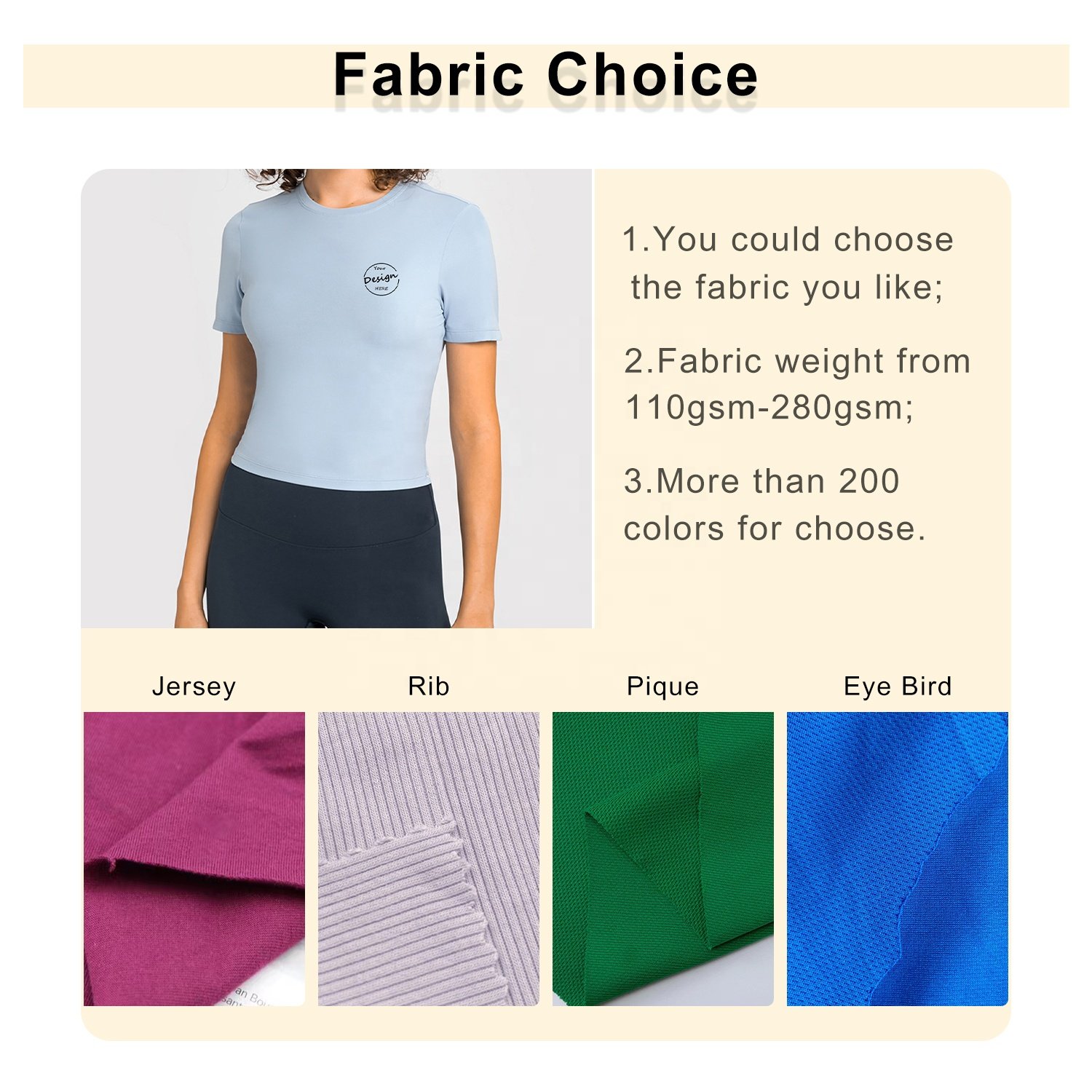 Wholesale High Quality Custom Vintage in Bulk Korean Clothes Tee Blank Tshirts Women's Plain T-shirts For Women T Shirts