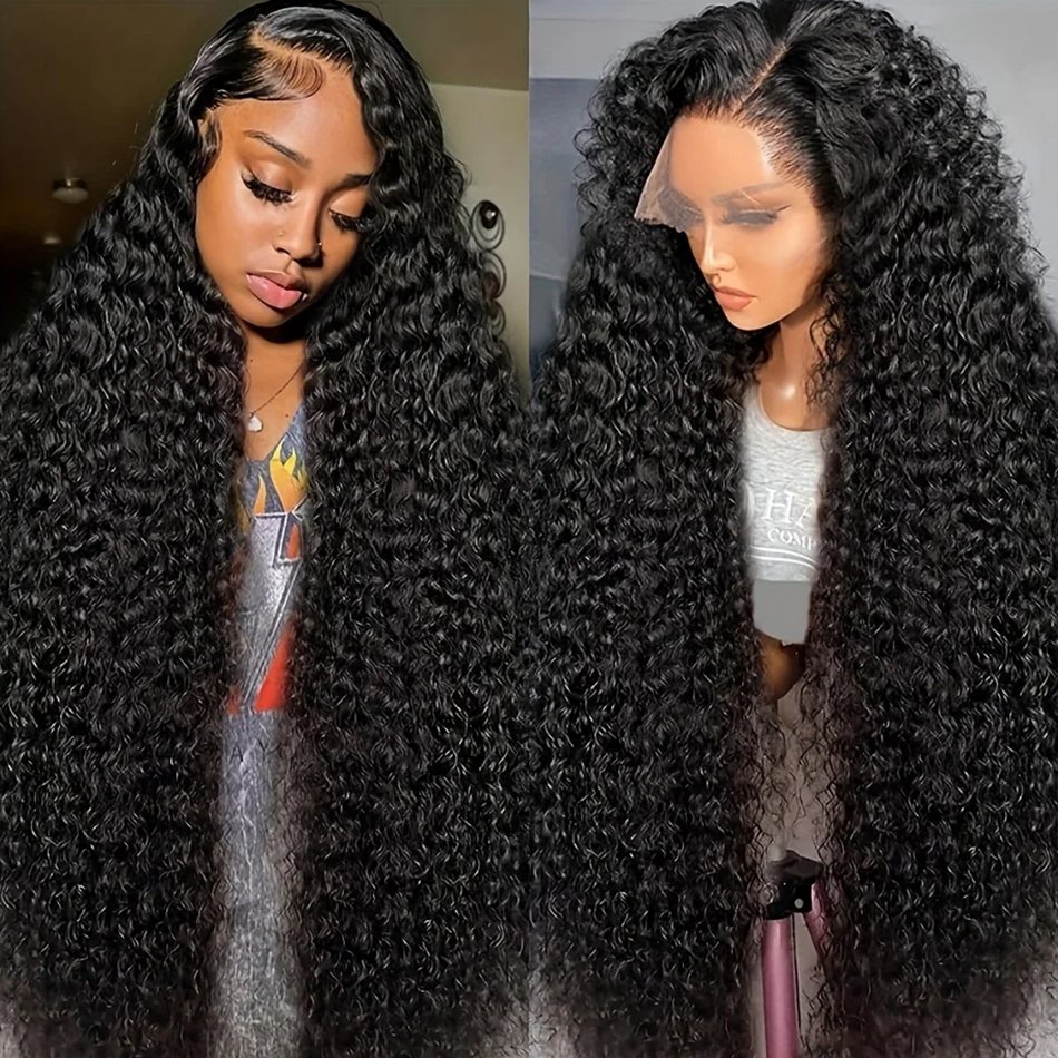 Peruvian Lace Front Wigs Natural Curly Full Lace Human Hair Wig For Black Women Glueless Cuticle Aligned Lace Frontal Wigs