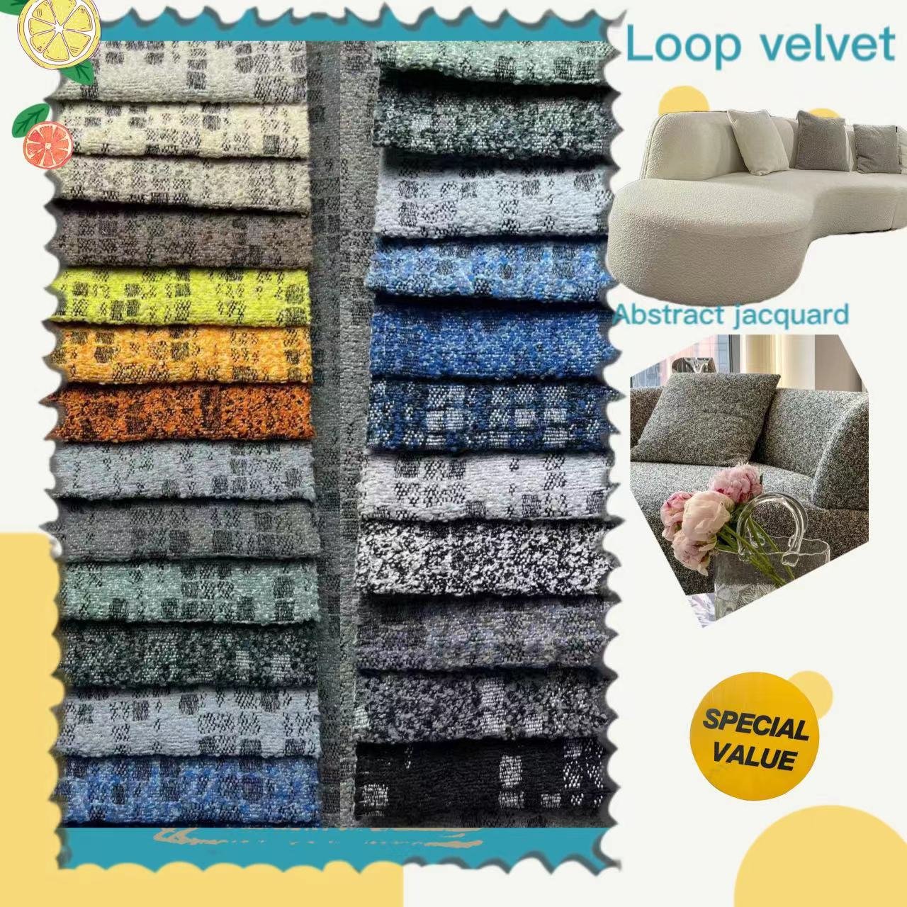 Low MOQ Soft High Quality Plain Boucle Teddy Fabric Upholstery Polyester Fabric Dog Dress Luxury Pet Clothes For Sofas