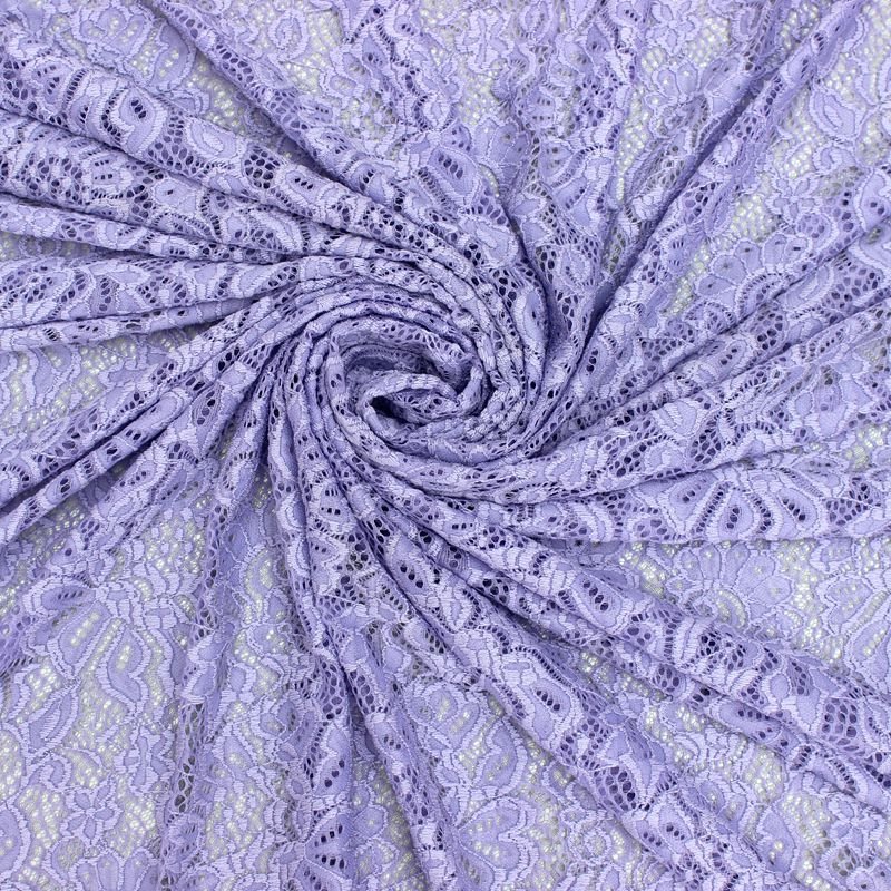 Zeal Elastic African Elastic Textronic Lace Fabrics For Wedding Tablecloths Curtain Light Blue Fabric