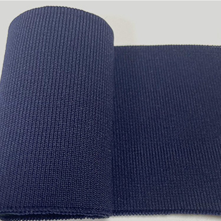 Polyester 1*1 Plain Collar For Polo Rib Collar T Shirt Striped Collar Rib