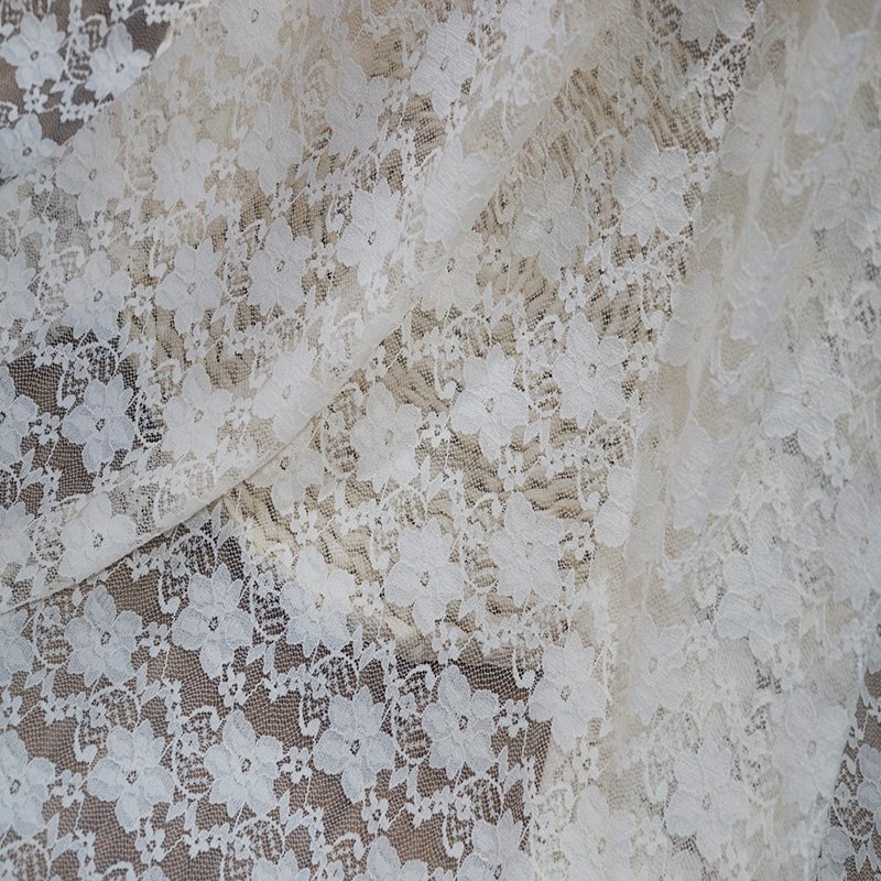 High quality flower stretch lace fabric for lingerie and dress