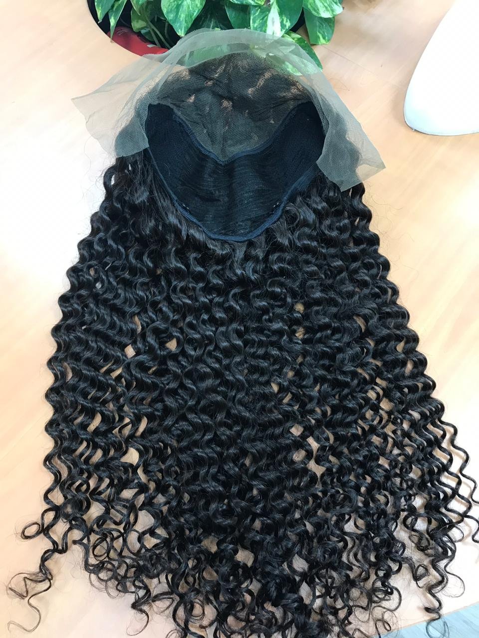 200 Density Curly Frontal Lace Wig Pre-Plucked Cuticle Aligned Luxury Brazilian Human Hair to Dye All Colors