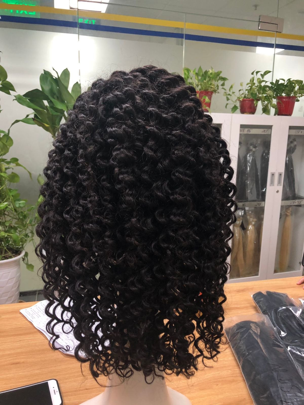 200 Density Curly Frontal Lace Wig Pre-Plucked Cuticle Aligned Luxury Brazilian Human Hair to Dye All Colors