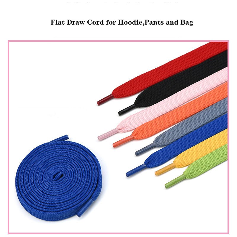 Drawcord Manufactures Shoe Laces Hoodie String Custom Printed Hoodie Drawstrings Pants Rope