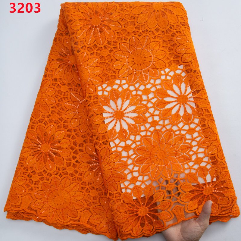 3203 Wholesale French Net Milk Silk Lace with Shine Sequins High Quality African Embroidery Tulle Lace Fabric for Women Dresses