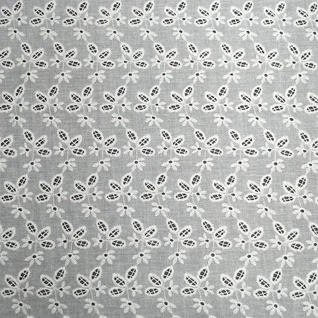 TUTON Top Quality Custom Wholesale TC Cotton Guipure French Lace Embroidery Fabric For Dress