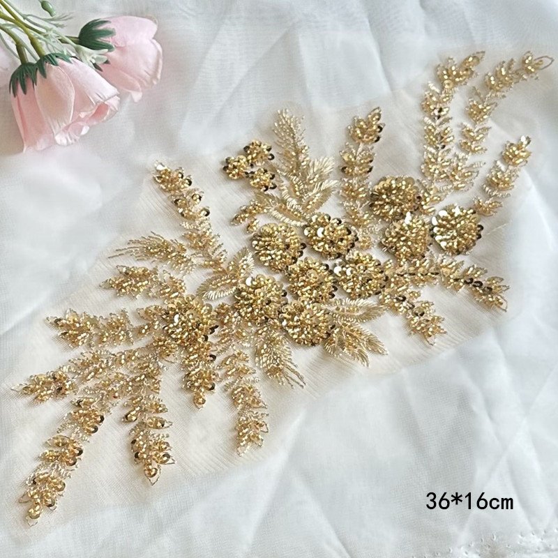 china wedding embroidery fabrics for clothing material african wedding lace applique