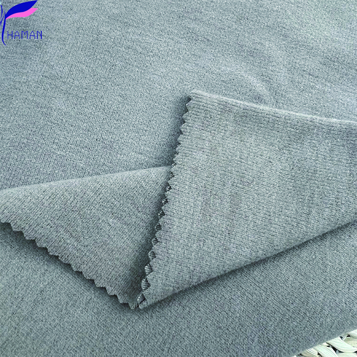 2024 Selling anti-shrink, quick-drying 67%viscose28%polyester5%spandex knitted stretch fabric for base, yoga, sportswear