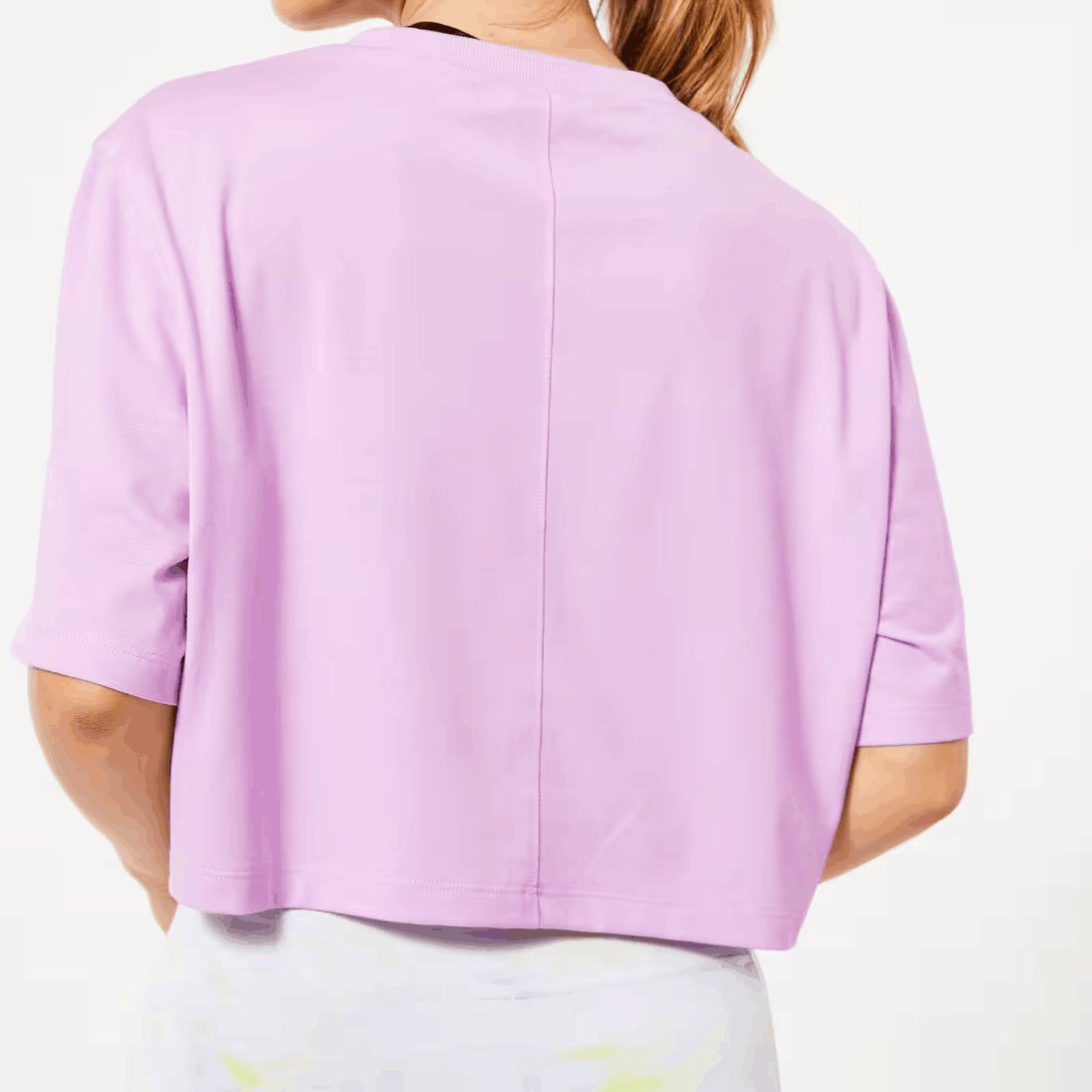 OEM design women short t shirts crew neck solid loose short sleeve breathable purple lady casual tops plus size summer t shirts