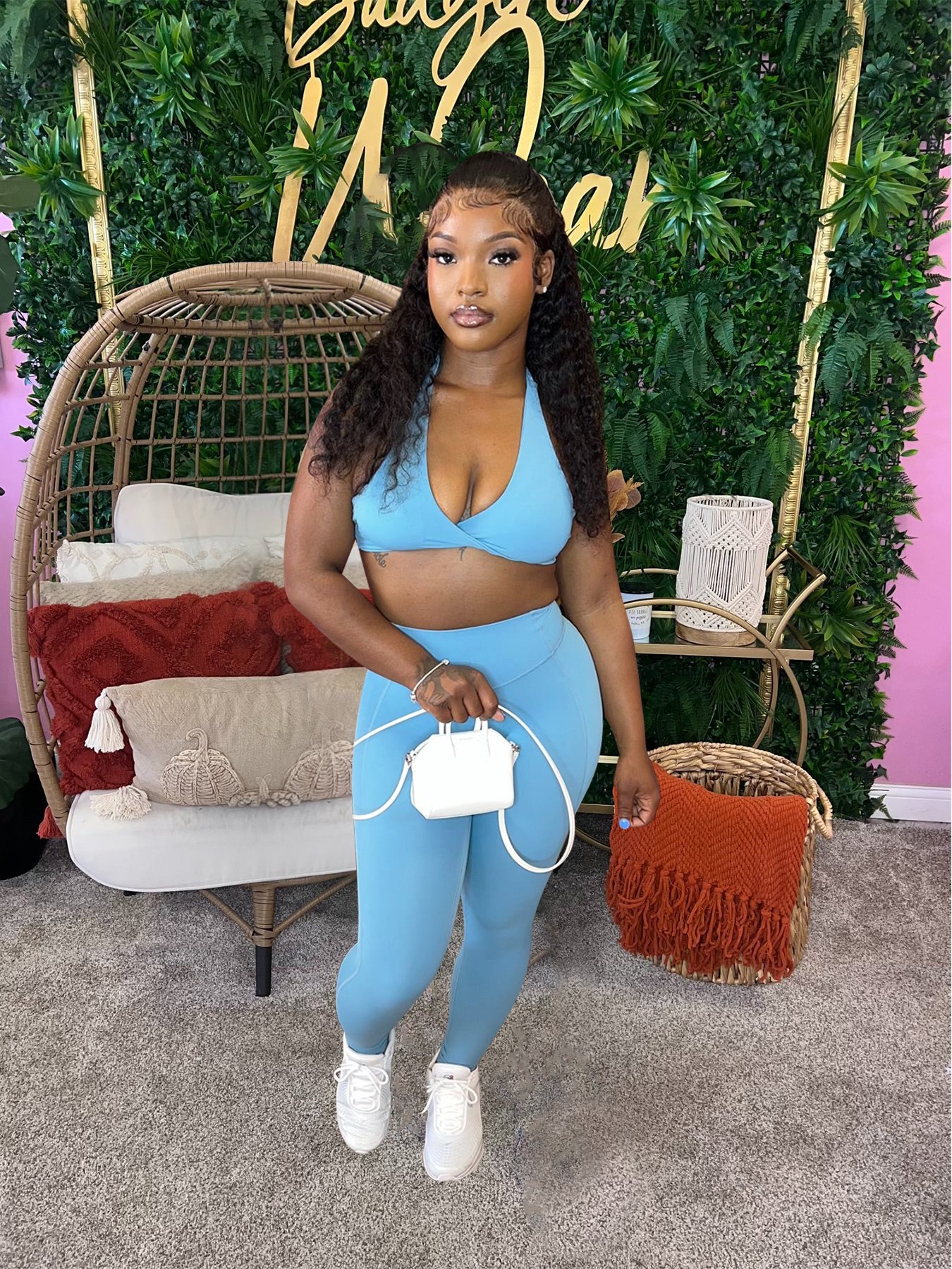 2024 Fall Women Clothes Set 3 Pieces Fitness Set Solid Color Gym Suit Jacket Sexy High Waist Leggings Female Workout Sportswear