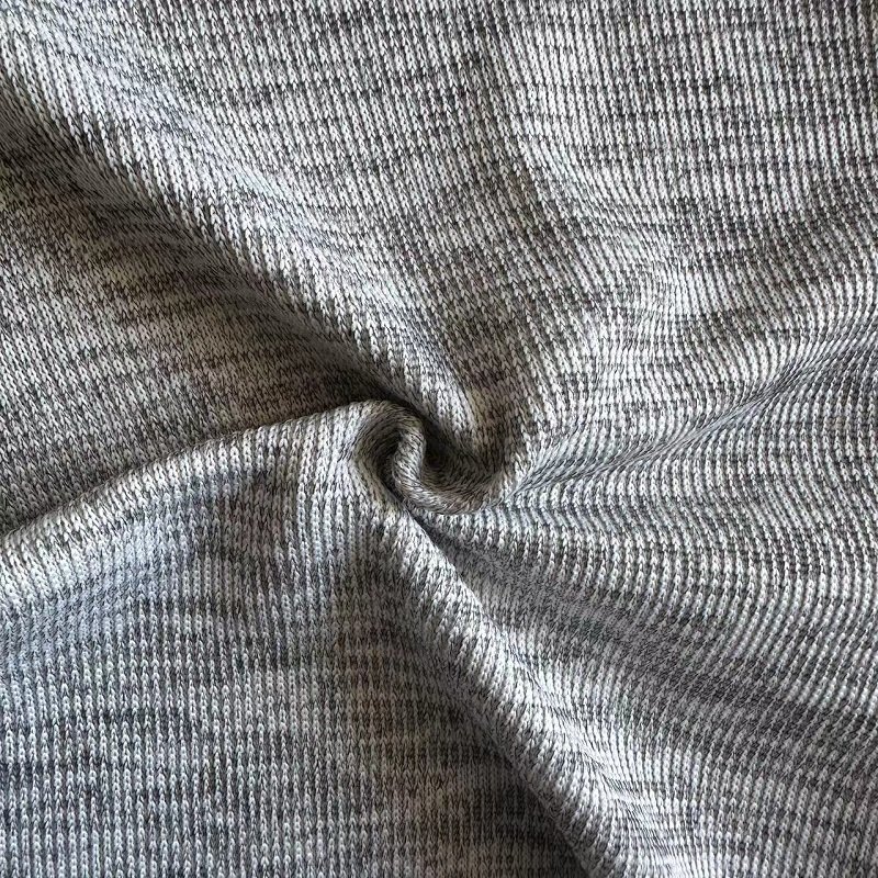 High Quality Polyester Hacci Interlock Fabric 79%POLY+21%T
