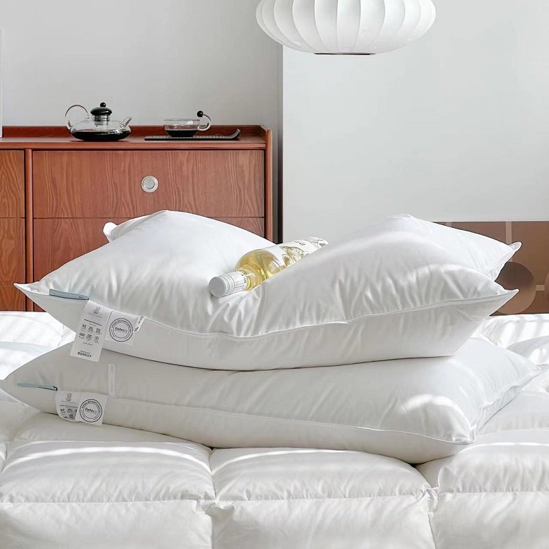 Hotel Textile 233TC 100% Cotton Down Proof Fabric for Making Bed Sheet