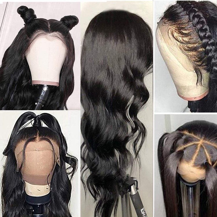 Raw Indian Hair Wigs Human Hair Glueless Full HD Lace Front Vietnamese Cuticle Aligned Hair HD Lace Frontal Wigs For Black Women