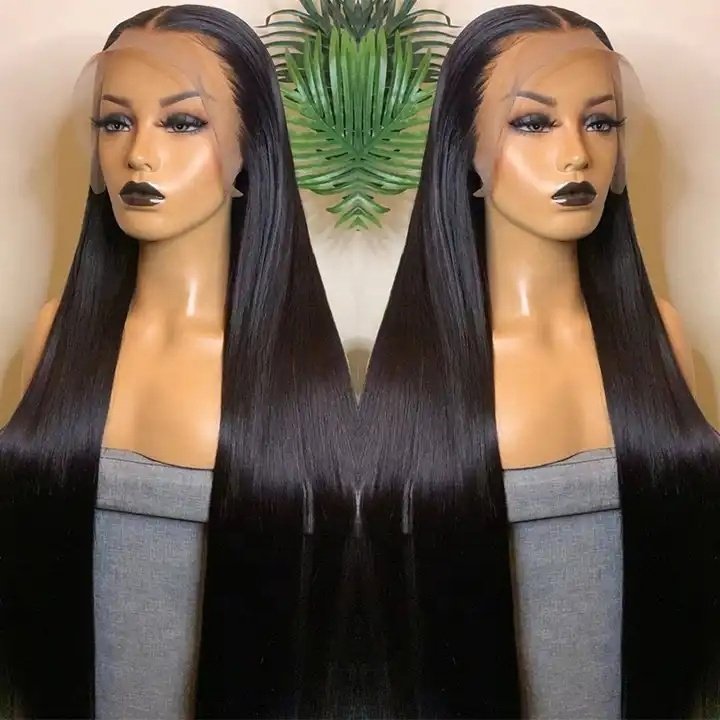 30 32 34 36 38 40 50 Inch Human Hair Wigs Raw Hair Glueless Full HD Lace Frontal Wigs Peruvian Hair Lace Front Wigs