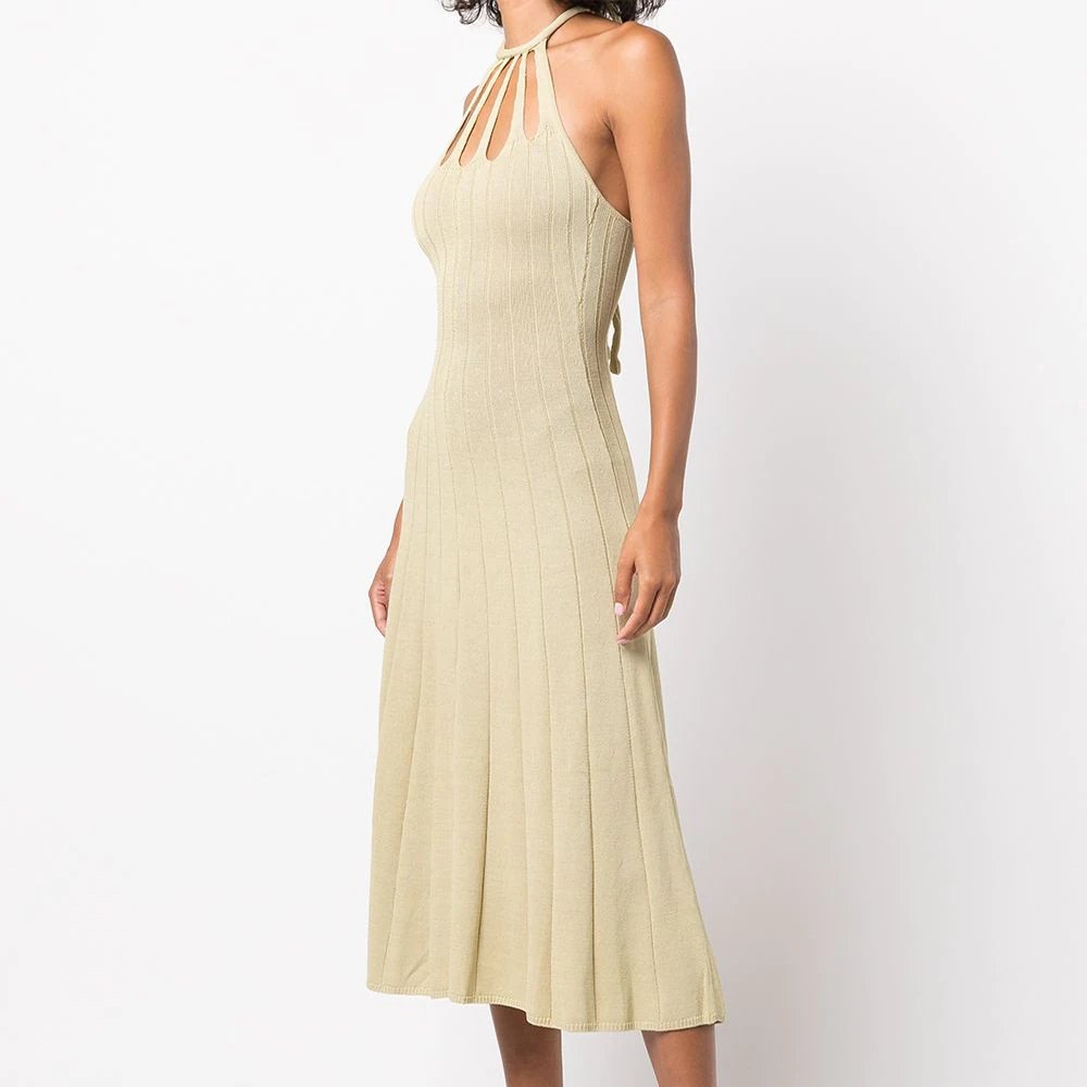 GUOOU 2024 Summer Dawn knitted dress women lady casual dresses elegant womens dresses