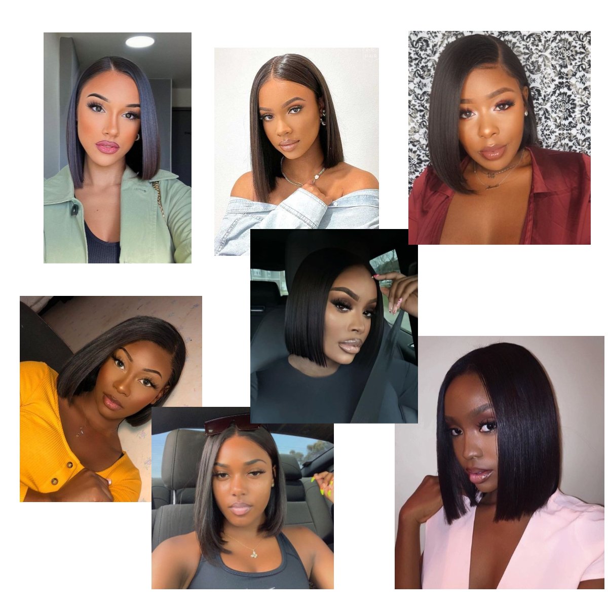 4x6 Transparent HD Lace Wig For American Black Women Bone Straight 4x4 5x5 HD Lace Frontal Wigs Raw Human Hair Lace Front Wigs