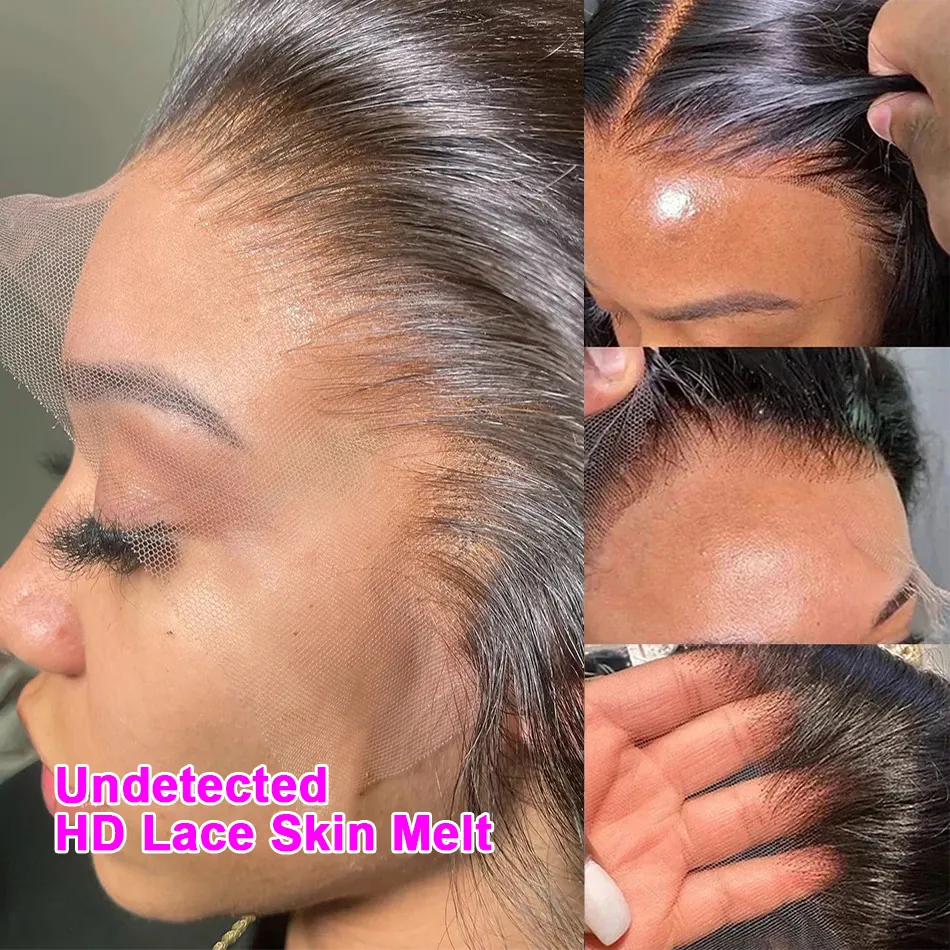 Wholesale 13x4 Short Straight Bob Wigs Human Hair Lace Front Wigs Raw Vietnamese Hair Gluless HD Lace Frontal Wigs Black Women