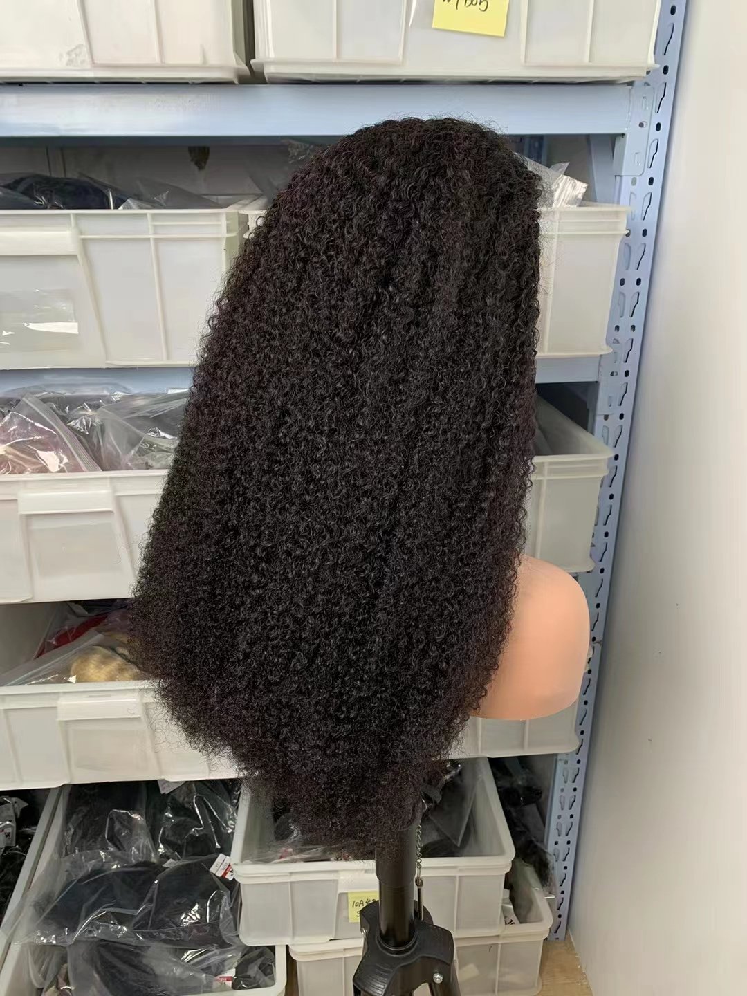 Brazilian Virgin Human Hair 150 180 Density HD transparent 13x4 Lace Frontal afro kinky Wigs Wholesale Lace Wig for Black woman
