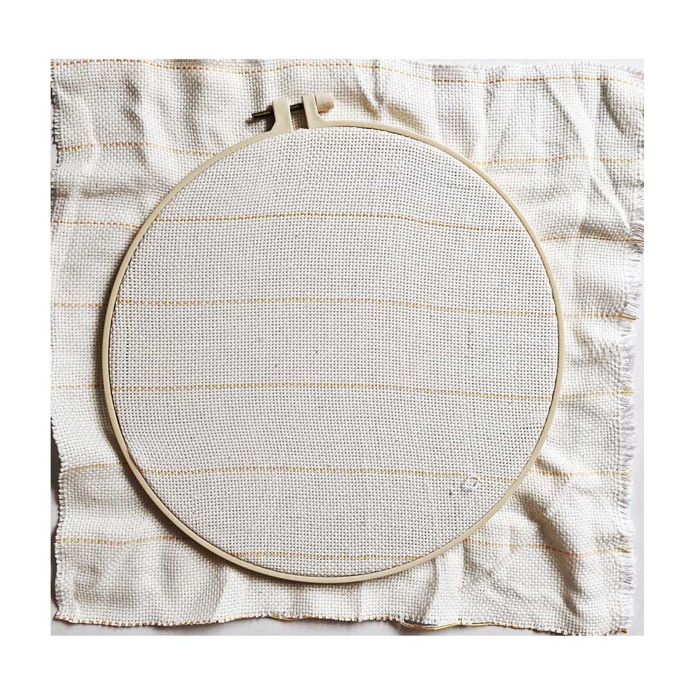 Rug Hooking Embroidery Fabrics 100% Cotton Monks Cloth Punch Needle Handcraft Reusable& Sustainable High Quality Multipurpose