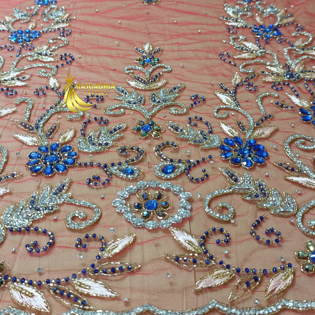 Buy Luxury African Sequins Lace Fabrics 2022 Latest Nigerian Lace Fabric 5 Yards 3D Tulle the leading international brand us