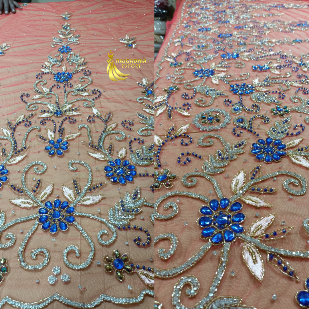 Buy Luxury African Sequins Lace Fabrics 2022 Latest Nigerian Lace Fabric 5 Yards 3D Tulle the leading international brand us