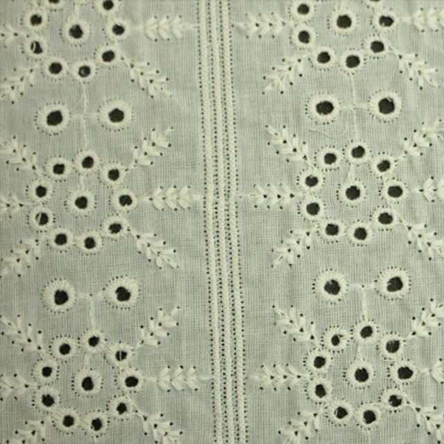 Best Selling Products Geometerical Embroidery Cotton Schiffli Fabric Soft soft cotton schiffli embroidery fabric suppliers