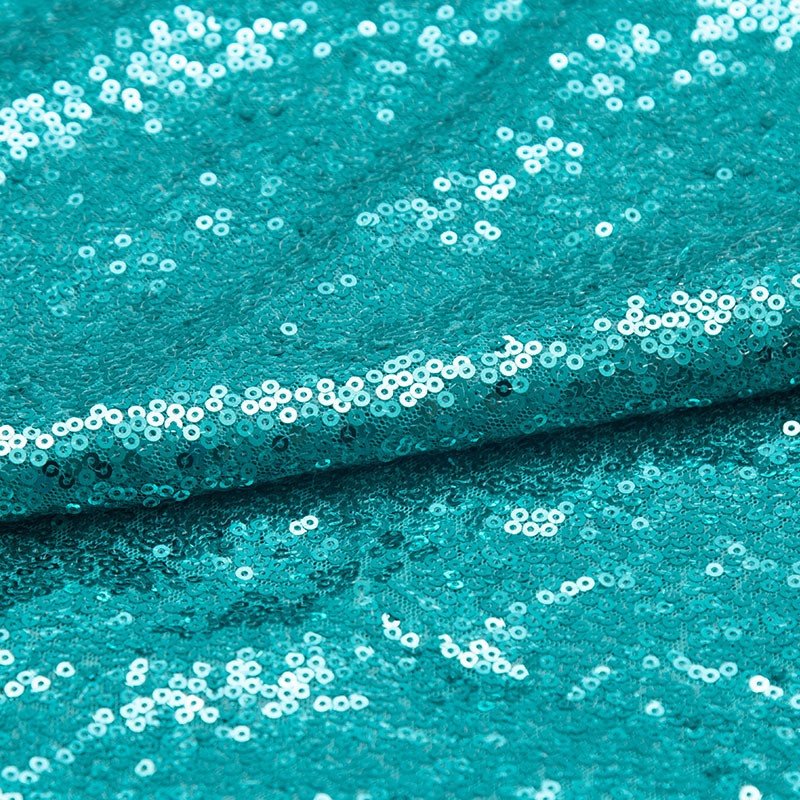 3d Glitter Sequin Embroidery Fabric