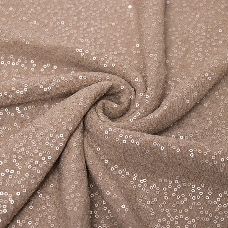 3d Glitter Sequin Embroidery Fabric
