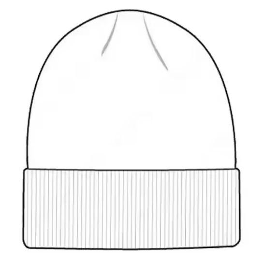 OEM Design Ribbed Knitted Winter Beanie Hat Blank Unisex Satin Lined Beanie