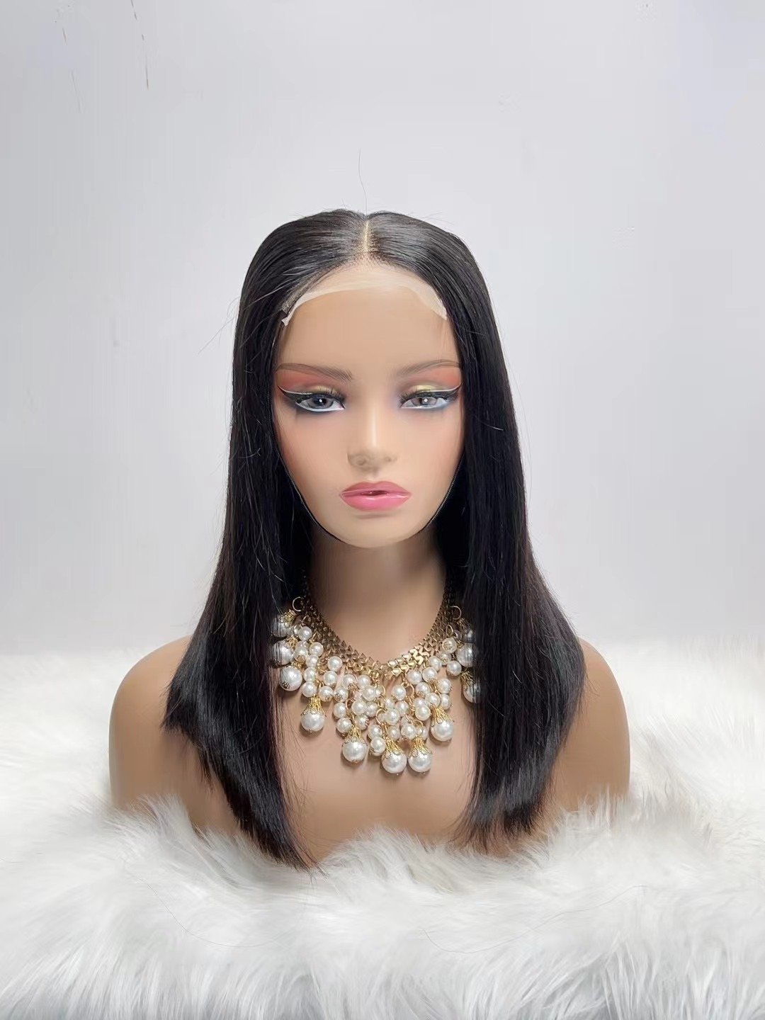 4X4 Bob Wig Short Lace Front Human Hair Wigs Brazilian Straight Bob 13x4 Human Hair Frontal Wigs For Black Women