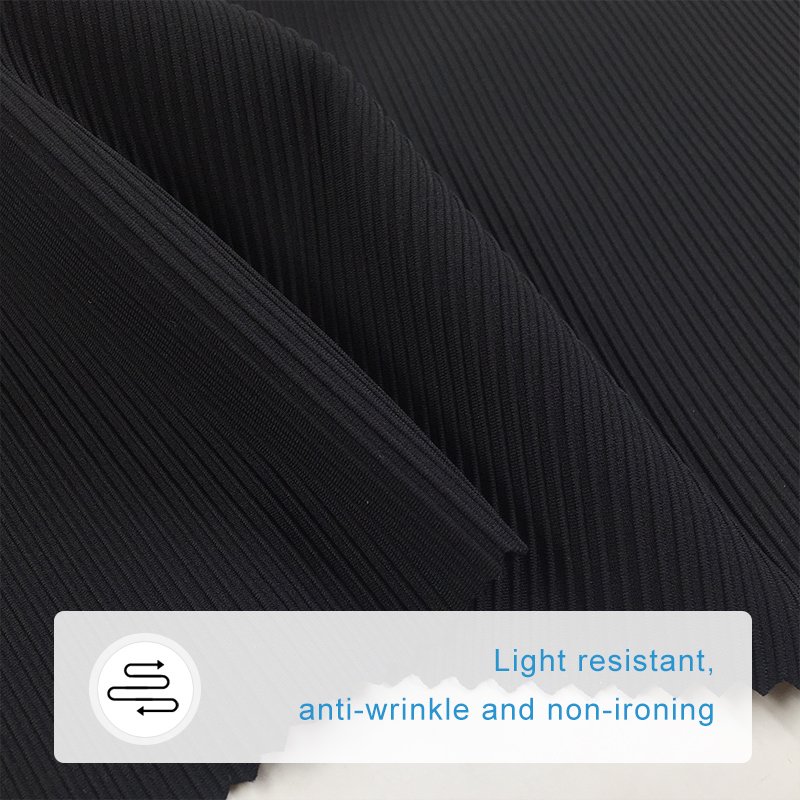 No6652 Vietnam Hot Sales texture polyester ribbed yoga pants fabric for Rib fabric suitable for Yoga and Sports