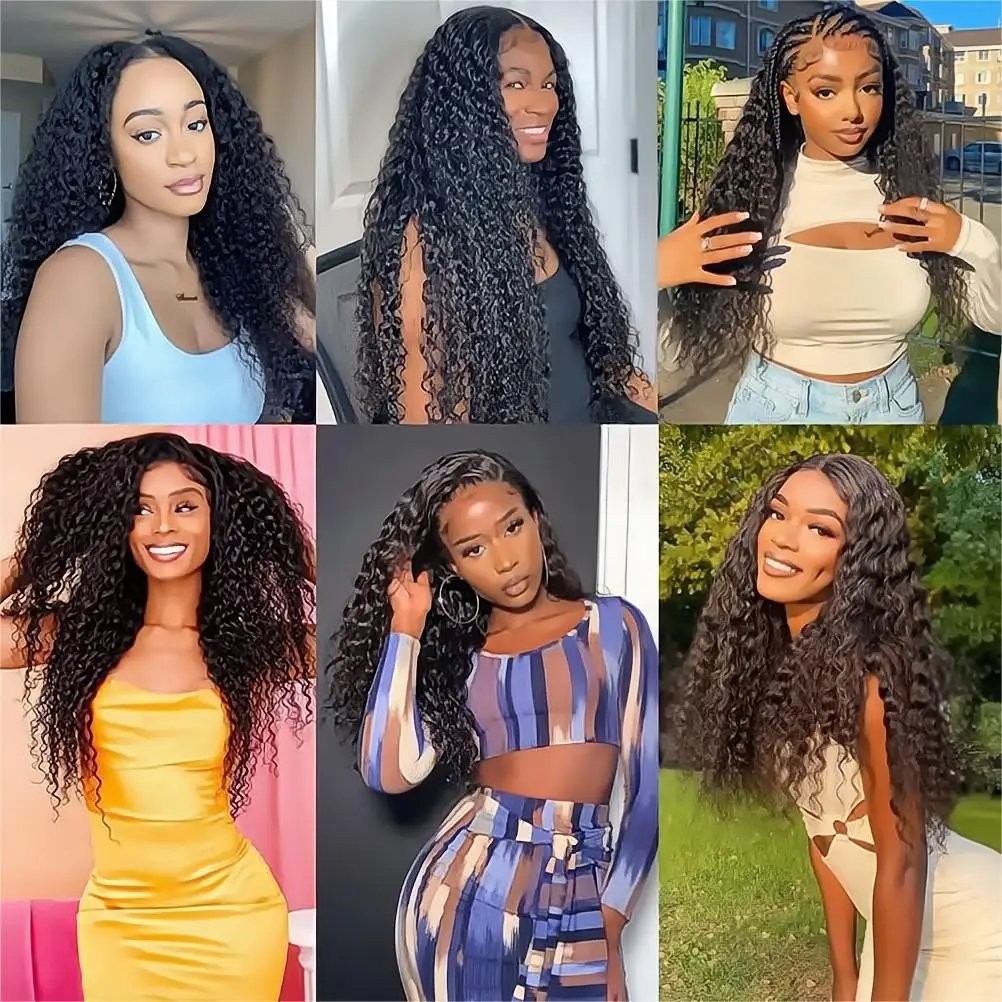13x4 Transparent Swiss Lace Front Wig Vendor, Raw Vietamese Human Hair Curly Wigs, Full Lace Frontal Wigs For Black Women