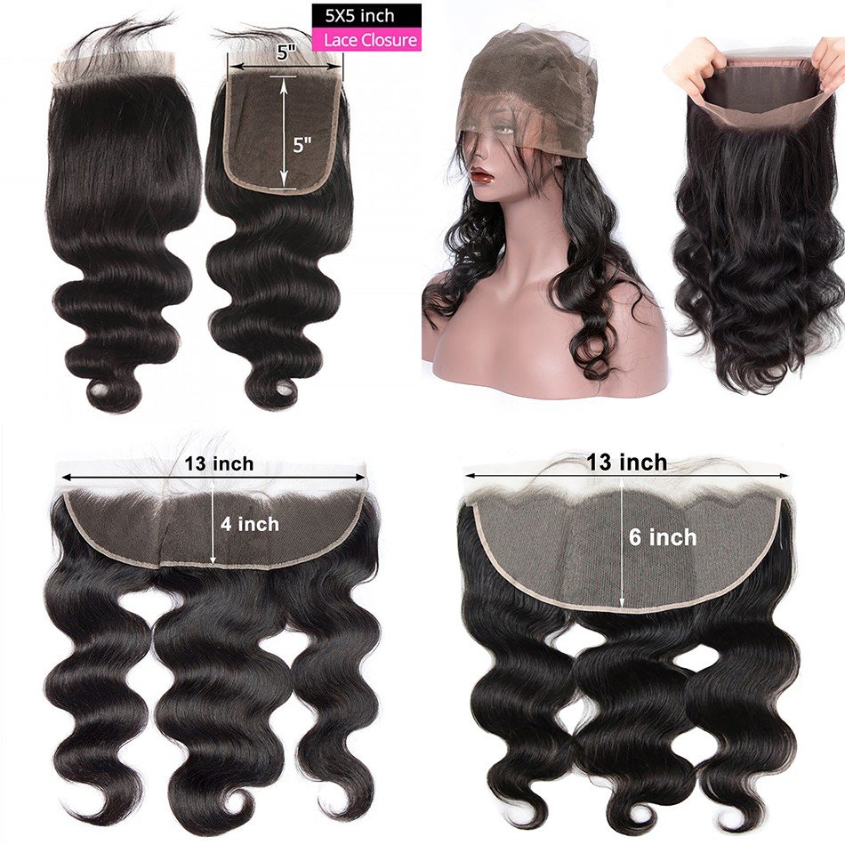 Top Quality High Digital Unprocessed Hair Drop Shipping 13X4 13X6 Thin Hd Body Wave 360 Lace Frontal Closure With Fast Shipping