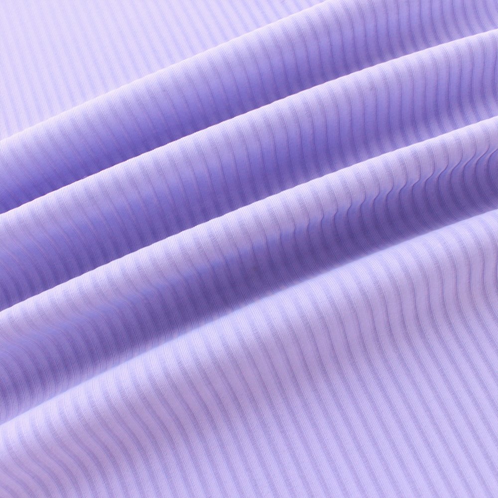 Wholesale Soft Spandex Knitted Swim 2/2 Rib Knit Texture Fabric Organic for Summer Swimwear