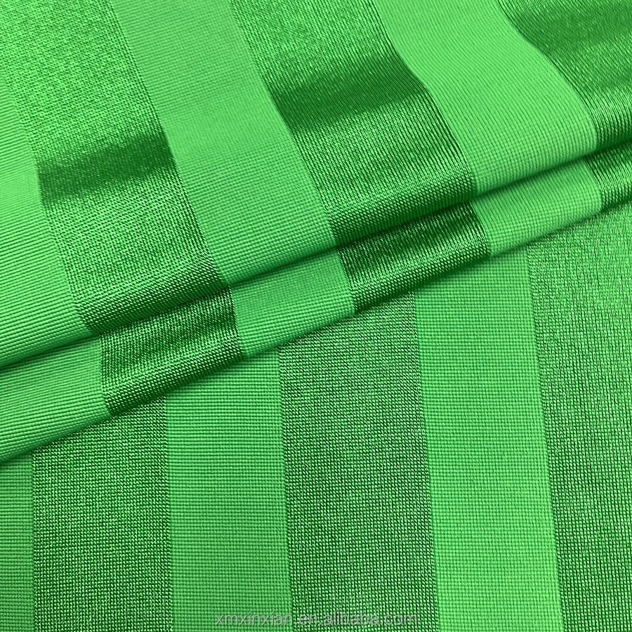 XA3532-NR recycled nylon textured knit ribbed stripe swimwear bikini fabric ECO friendly 4 way stretched swimsuit sports fabric