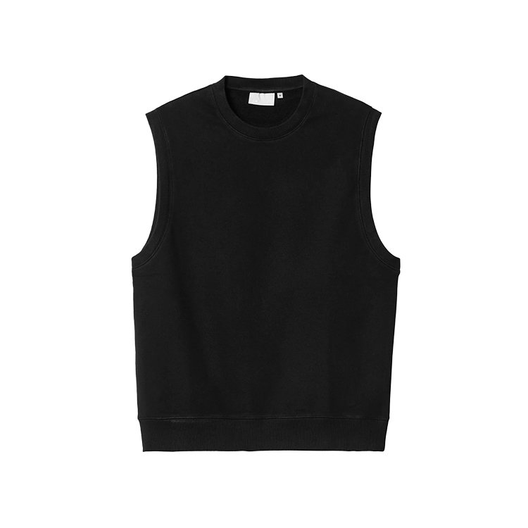 high quality custom tank tops lightweight breathable oversized sleeveless t shirts white ribbed men gym tank tops