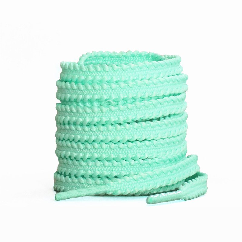 Yrunfeety New 120/140/160CM Flat Sawtooth Shoe Lace 6MM Hockey Laces 15 Colors for Skate Rope Shoe Lace for Sport Running Shoes