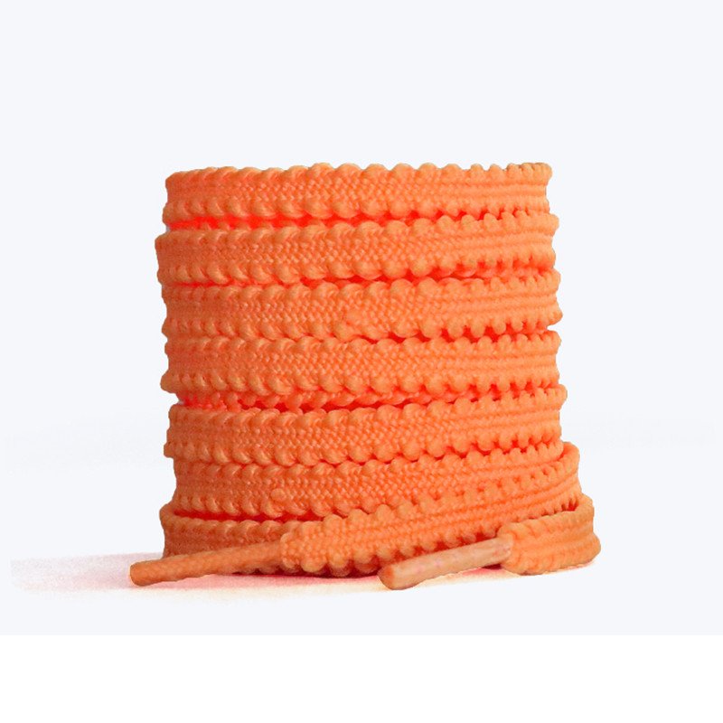 Yrunfeety New 120/140/160CM Flat Sawtooth Shoe Lace 6MM Hockey Laces 15 Colors for Skate Rope Shoe Lace for Sport Running Shoes