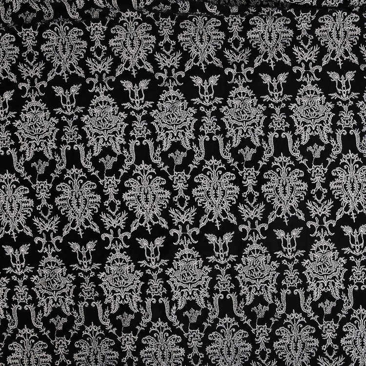 HA-11535B Velvet embroidery fabric elastic spandex polyester clothes fabrics for embroidery