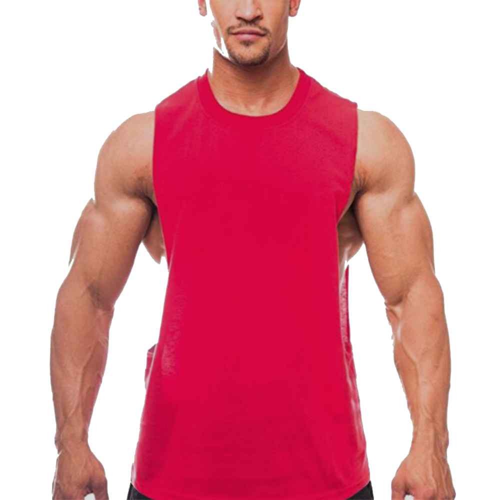 Mens Tank Tops Quick Dry Athletic Training Singlets Workout Shirts for Gym Fitness Bodybuilding Running Tank Tops