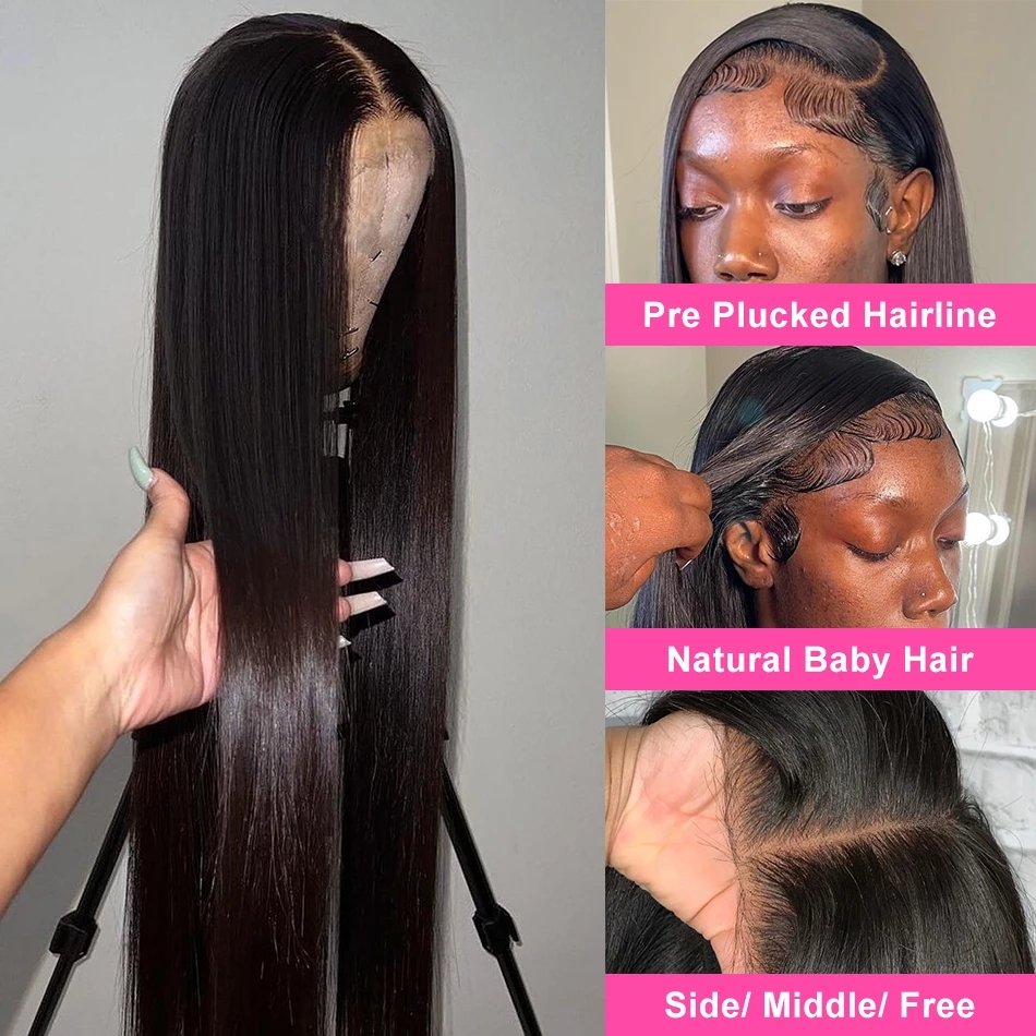 Hd Lace Frontal Wig Vendor Bone Straight Brazilian Human Hair Lace Front Wigs Full Lace Human Hair Wigs For Black Women