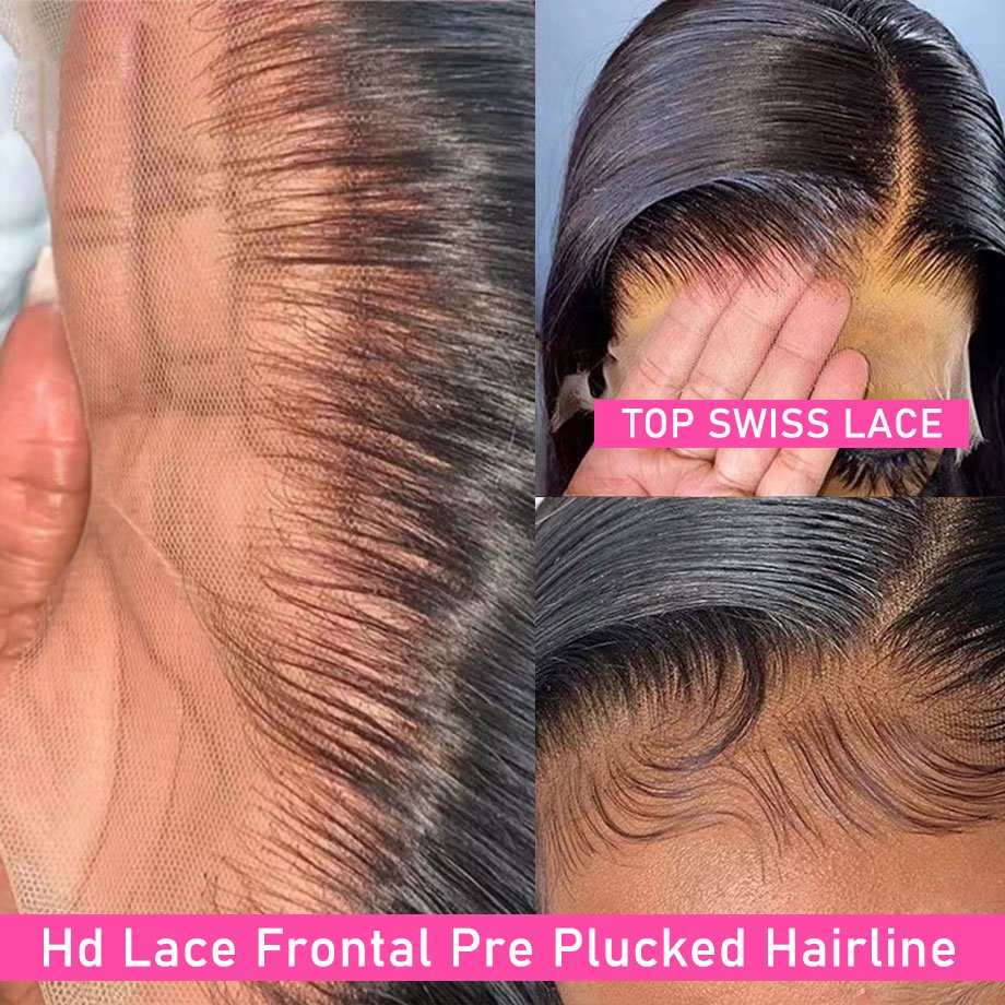 Hd Lace Frontal Wig Vendor Bone Straight Brazilian Human Hair Lace Front Wigs Full Lace Human Hair Wigs For Black Women