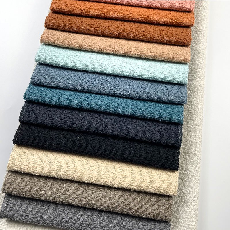 textile fabrics wholesale sofa materials sherpa fleece fabric in china for sofa furniture