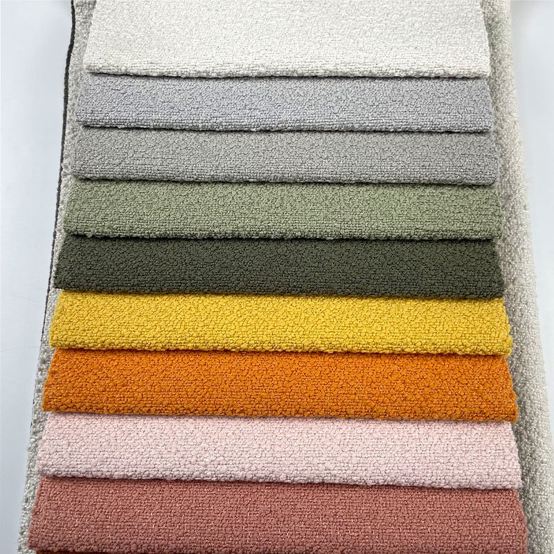 textile fabrics wholesale sofa materials sherpa fleece fabric in china for sofa furniture
