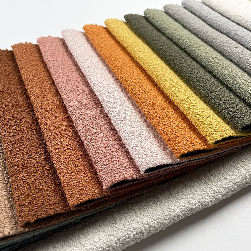 textile fabrics wholesale sofa materials sherpa fleece fabric in china for sofa furniture