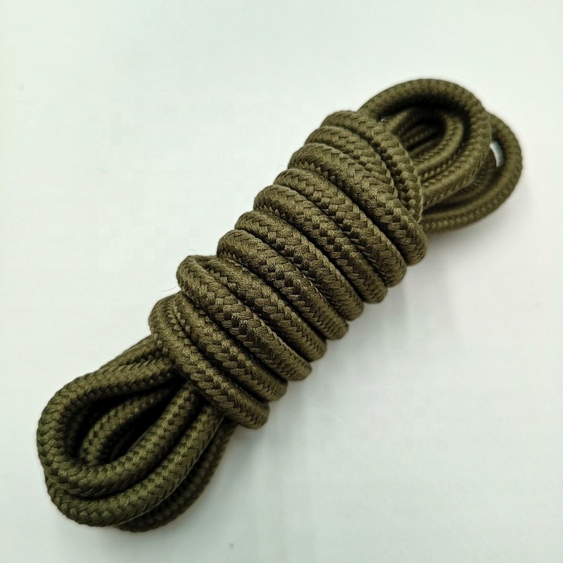 online shop Hot selling fashion round polyester shoelaces for boots