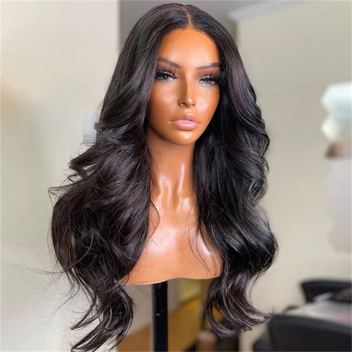 wholesale Cheap Swiss Lace Body Wave Hair Lace Front Wig Raw Indian Human Hair Wigs For Black Women Brazilian Human Hair