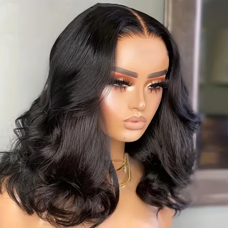 Glueless Double Drawn Straight Bob Wig Vendors Human Hair Lace Front Wig Wholesale Raw Vietnamese Hair HD Full Lace Frontal Wigs
